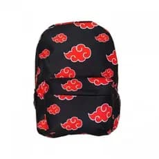 mochila e estojo akatsuki,kit anime,mochila anime,kit escolar naruto