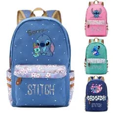 Mochila stitch, Lilo e stitch, Lilo & Stitch, Mochila escolar