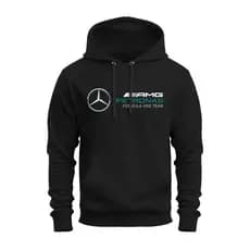 BLUSA DE FRIO MOLETOM GANGURU AMG MERCEDES FORRADO INVERNO COM CAPUZ PROTETOR ENVIO IMEDIATO
