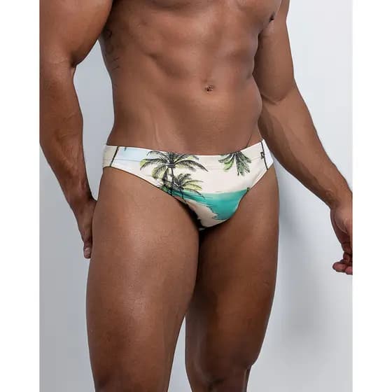 SUNGA MASCULINA SUPER SLIM DIABOY PARADISE
