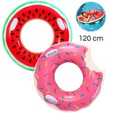 Boia Piscina Inflavel Melancia Praia Criança Adulto Grande 120cm