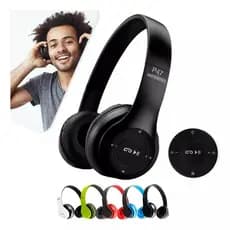 Fone Bluetooth P47 Dobrável Com Grave Forte e Bateria Longa