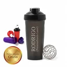 Garrafa Coqueteleira Academia 700ml C/ Misturador Personalizada Livre de BPA