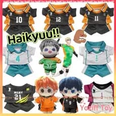 Roupas Haikyuu! Boneco de Pelúcia Haikyuu Hinata Shoyo Kageyama Tobio de 20cm, Brinquedo de Pelúcia de Algodão 3841