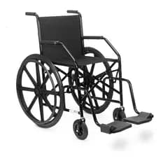 Cadeira De Rodas Cds101 Nylon Dobrável Pneu Antifuro Preta