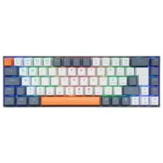 E-YOOSO Z686 RGB USB 60% Mini slim Mechanical Gaming Wired Keyboard Red Switch 68 Keys Gamer Brazilian for Compute PC