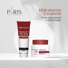 Hidratante Corporal Vitamina E com Filtro Solar Envelhecimento Precoce Bisnaga 240g Natu Charm