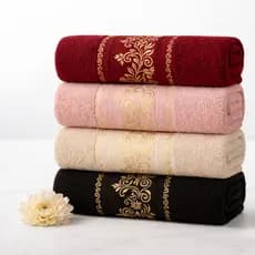 Kit4 Toalhas de Banho Banhão Gigante 100% Algodão – Super Macias, Alta Absorção e Qualidade Premium