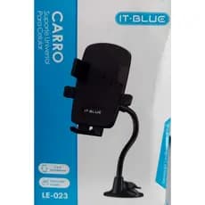 Suporte de Celular Universal para Carro – Fixação em Vidro ou Painel Liso | Envio Rápido