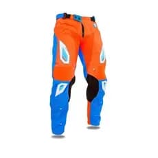 Calça Motocross Trilha Jett Evolution 2 Azul Claro / Laranja