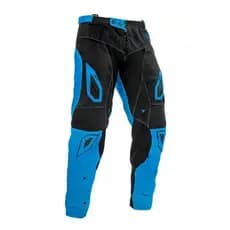 Calça Motocross Jett Evolution 2 Preto E Azul Trilha Off-Road