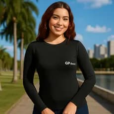 Blusa Segunda Pele Feminina Proteção Térmica Frio Calor Gp-Tech