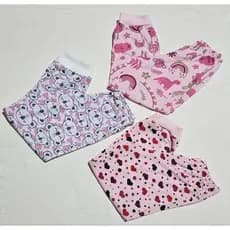 Kit 3 Calças Infantis Algodão | Ivone Confecções | Conforto e Qualidade