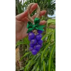 Cacho De Uva Sabonete Artesanal 100g Com Extrato De Aloe Vera Óleo De Amendoas E Lavanda