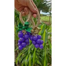 Cacho De Uva Sabonete Artesanal 100g Com Extrato De Aloe Vera Óleo De Amendoas E Lavanda