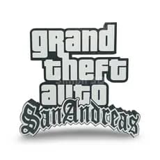 Placa Decoração Gamer Grand Theft Auto San Andreas - GTA San Andreas