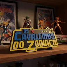 Placa Decorativa Os Cavaleiros do Zodiaco 3D