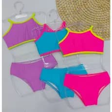 Biquini | Biquini Infantil Menina | Biquíni Infantil | Biquíni Juvenil | Moda Praia Juvenil | Tamanho 2 ao 16 | Livia