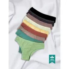 Kit 5 Calcinhas 100% Algodão Conforto Básica Cores Variadas Qualidade Premium