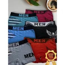 Kit 10 Cuecas Boxers Masculina Cueca MEM sem costura Adulto de Microfibra Original