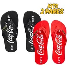 Kit Chinelo Masculino 2 Pares Super Macio Antiderrapante Conforto Total Aproveite 37 ao 44