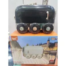 Caixa de Som Portatil Formato Trem Retro Radio FM Usb Sd Bluetooth (WS-555) - Altomex