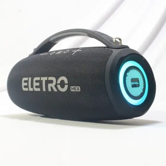 Caixa de Som Bluetooth 30W EL-1005 Eletromex - Potência e Qualidade de Som - Panda