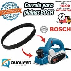 Correia p/ Plaina Bosch Pho100 / Pho15-82 / Gho 20-82