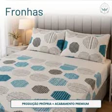 Kit 2 Fronhas com Zíper 70x50cm – 180 Fios – Tecido Macio e Resistente