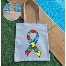 Bolsa Ecobag kit de sacola Especial para autista Envio imediato