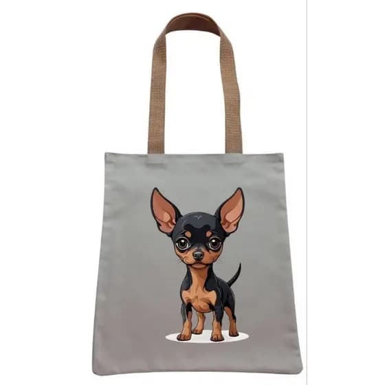 Bolsa Ecobag 30x32 sacola para dia a dia cachorro pinther  alta resistência e qualidade