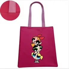 Bolsa sacola meninas super poderosas kit 1 a 5 peças  envio imediato