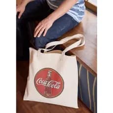 Ecobag sacola estampada coca cola envio imediato