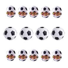 Kit 20 Porta Mix Bola De Futebol Pote Lembrancinhas Aniversário