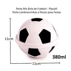 Pote Para Doces 10Un Festa Lembrancinhas Bola de Futebol
