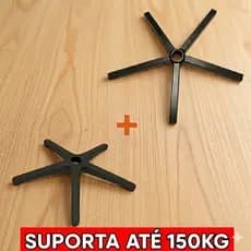 Base Estrela Reforçada para Cadeira Gamer + Capa | Suporta até 150kg