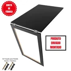 Mesa de Parede Retratil para Apartamento 80x54x83cm Customizavel Multifunção