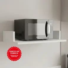 Suporte Prateleira Para Microondas em MDF 15mm 60x40x12