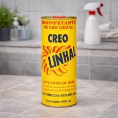 01 Lata Desinfetante limpeza Creolina linhal 900ml