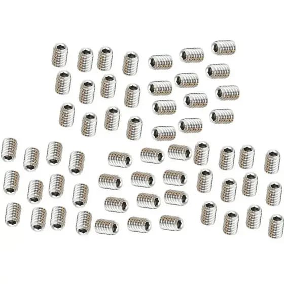PARAFUSOS PARA FIXAÇÃO DE QUILHA PRANCHA SURF COMPATIVEL FCS II 20UN
