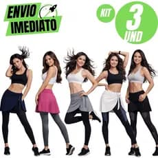 Kit De 03 Tapa Bumbum Para Usar Com Legging Academia Ginástica Caminhada Feminino Crossfit Premium