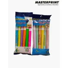 Caneta Marca Texto Neon/Pastel Modelo Slim - MasterPrint