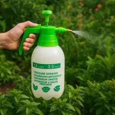 Pulverizador Borrifador Spray para Jardinagem Compressão Manual Multiúso Alta Pressão - 1,5 Litros