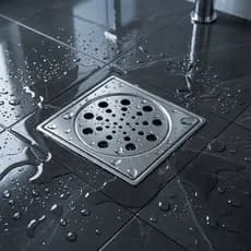Ralo Inox Com Tampa Abre/fecha 10x10 15x15 Ralo Para Banheiro
