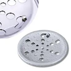 Grelha para Ralo Redondo em Aço Inox 10cm e 15cm com Tampa Abre e Fecha Antiodor