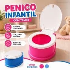 Penico Desfralde Troninho Infantil privadinha