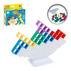Brinquedo Educativo Equiliblocos Tetris De Montar