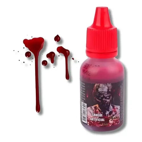 Sangue Falso De 15ml Artificial  Eventos Halloween Festa