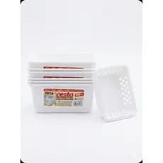Cesta Organizadora Multiuso 800ml – Banheiro, Cozinha e Lavanderia