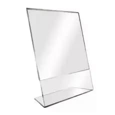 Display L 10X15cm A6 Expositor Balcão Mesa Folder Bar Folha 1 Peça